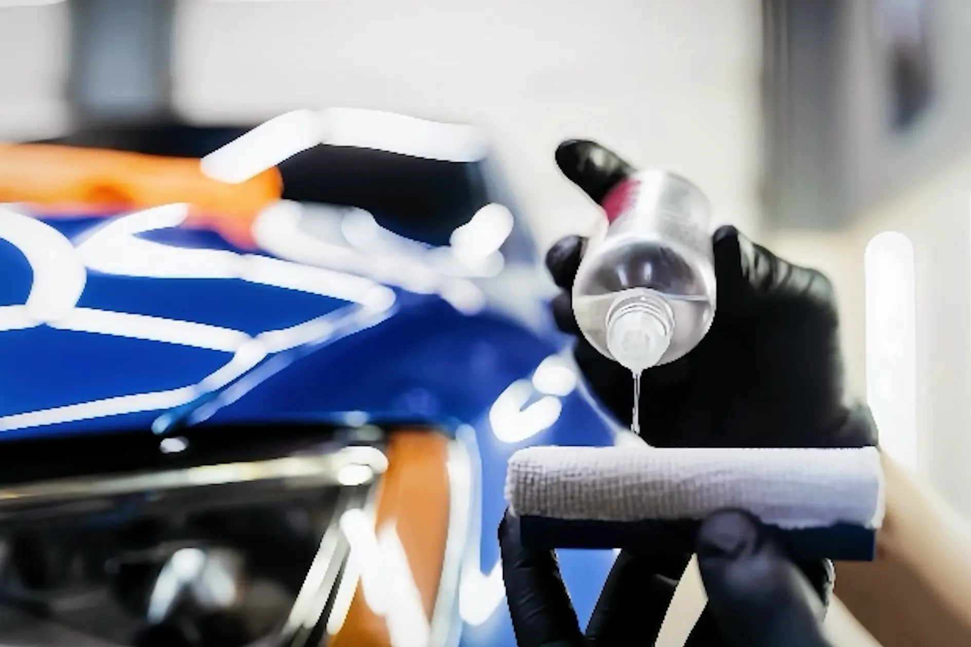 Paint correction and ceramic coating service for long-lasting shine